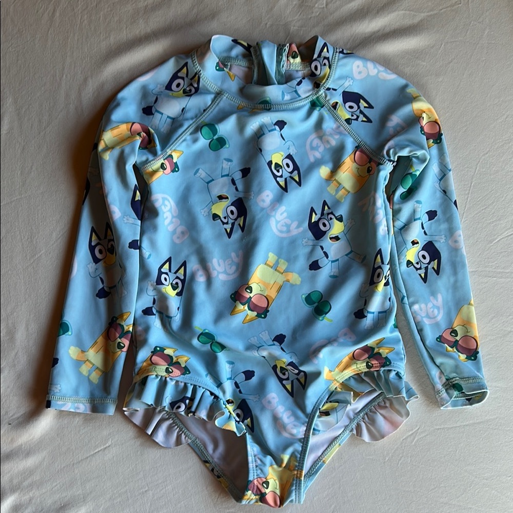Kids Swimwear - Bluey Long Sleeve
